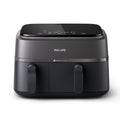 Philips Dual Basket Air Fryer - Healthy, Fast, and Versatile Cooking, 9.5QT Capacity, Touchscreen, 2-Drawer Design (NA350/00)